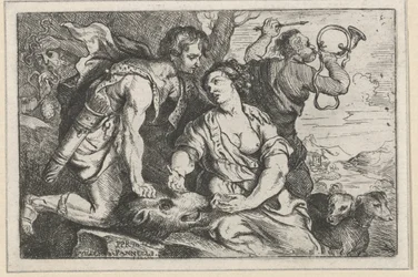 Meleager en Atalanta