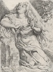 Maria Magdalena in de wildernis, ca. 1613-14