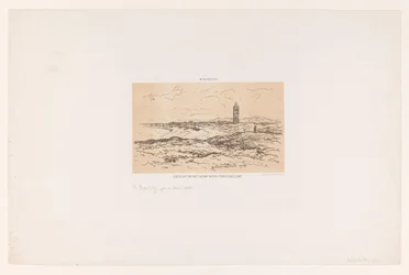 Gezicht op het dorp West-Terschelling