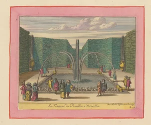 Fontein van Pouillon in de tuinen van Versailles