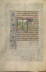 Een kruis in een landschap