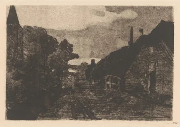 Dorpsweg in Diepenheim
