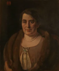 Adèle van Meekren, de tweede echtgenote van Andries van Wezel