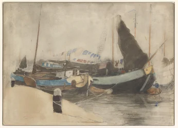 Gemeerde schuiten