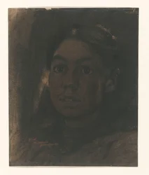 Portret van Martha van Eeden-van Vloten