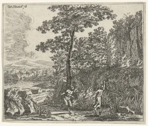 Landschap met Pan en Syrinx