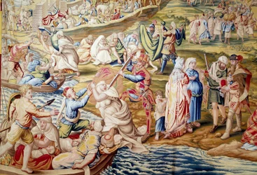Verovering van Tunis door Keizer Karel V: geweld tegen vrouwen door Spaanse troepen in 1535