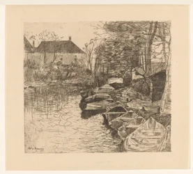 Vaart met roeiboten