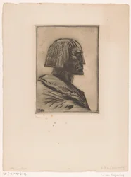 Portret van een Egyptische man