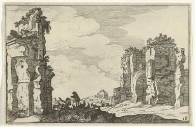 Ruïne van de thermen van Caracalla