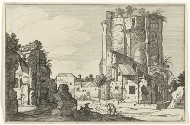 Twee ruïnes