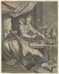 Allegorie van rijkdom en luxe