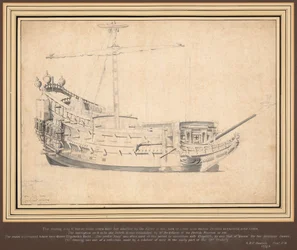 Een Engels schip (De Leeuw) c.1648