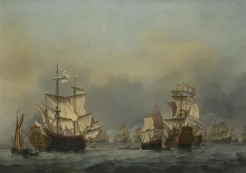 De Vierdaagse Zeeslag, ca. 1670
