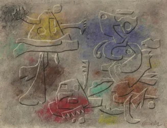 Reliefafbeelding in kleur