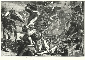 De plundering van Baltimore