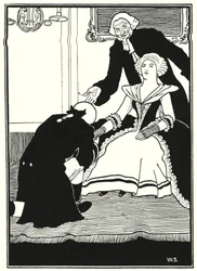 Illustratie voor de Avonturen van Baron Munchausen