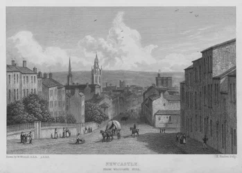 Newcastle, vanaf Westgate Hill