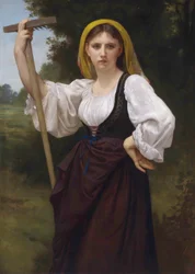 Frans:  La Faneuse