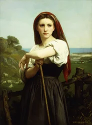 Jonge Herderin; Jeune Bergere, 1868
