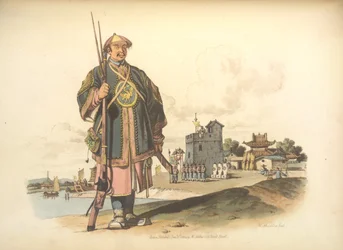 Een soldaat van Chu-san