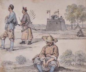 Chinese figuren (een boogschutter)