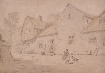 Dorpsscène, Kent