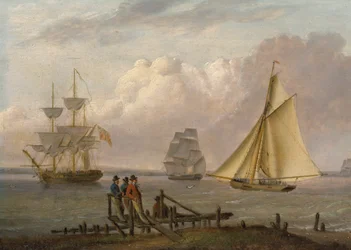 Scheepvaartscène