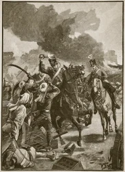 Thackwell bij Sobraon, 1846, illustratie uit 