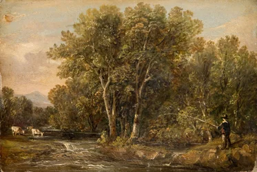 Boslandschap, 1851