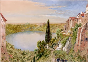 Meer van Nemi, 1862