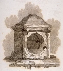 De London Stone, Cannon Street, City of London, 1806