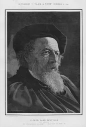 Alfred, Lord Tennyson, Engelse Dichter Laureaat