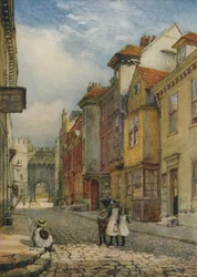 Church Street, Kijkend naar het Noorden, ca. 1900