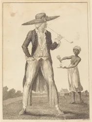 Een Surinaamse Planter in zijn Ochtendkleding, 1793