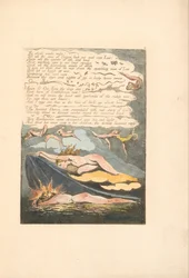 Europa. Een Profetie, Plaat 6, De schrille winden wekken . . . .  (Bentley 7)
