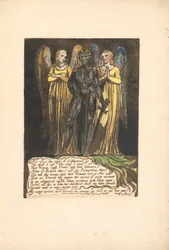 Europa. Een Profetie, Plaat 7, Nu Komt de Nacht . . . .  (Bentley 8)
