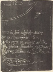 Herdruk van fragment van geannuleerde plaat voor A Prophecy, 1793