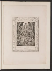 Satan voor de troon van God