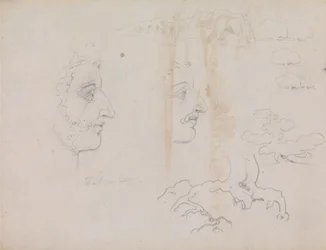 Blad uit het Blake-Varley Schetsboek van 1819, Pagina