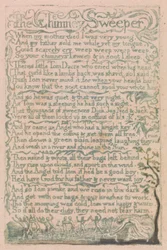 Songs of Innocence and of Experience, Plaat 10, "The Chimney Sweeper" (Bentley 12)