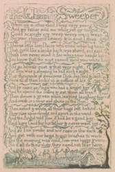 Liederen van Onschuld en Ervaring, Plaat 10, De Schoorsteenveger (Bentley 12)