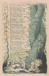 Songs of Innocence and of Experience, Plaat 22, Het Kleine Meisje Gevonden (Bentley 36)