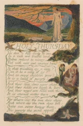 Songs of Innocence and of Experience, Plaat 38, "Holy Thursday" (Bentley 33)