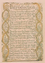 Songs of Innocence and of Experience, Plaat 3, Introductie (Bentley 4)