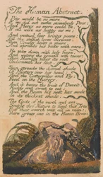 Songs of Innocence and of Experience, Plaat 46, Het Menselijke Abstract (Bentley 47)