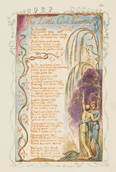 Liederen van Onschuld en Ervaring: Het Verloren Meisje, ca. 1825