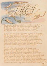 Het Boek van Thel, Plaat 3, Thel, I, De Dochters van Mne Seraphim...
