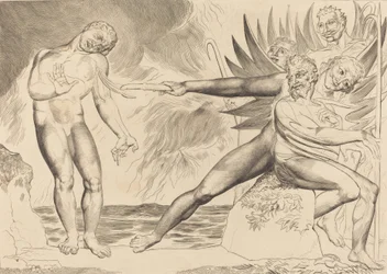 De cirkel van de corrupte ambtenaren, de duivels die Ciampolo martelen