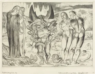 De Cirkel van de Dieven, Agnolo Brunelleschi Aangevallen door een Zesvoetige Slang